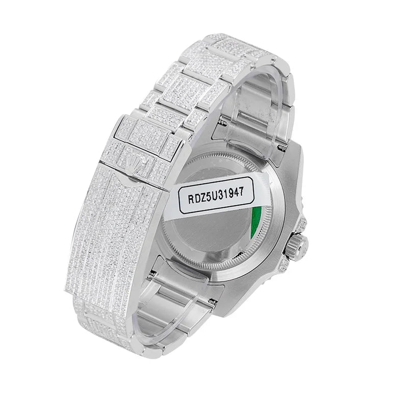 Back view of Rolex Submariner Date Hulk Green Dial 116610LV Watch