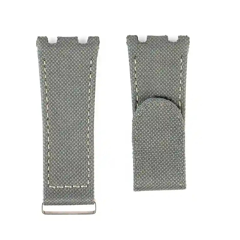 Custom Gray Nylon Strap for AP Royal Oak Offshore 44