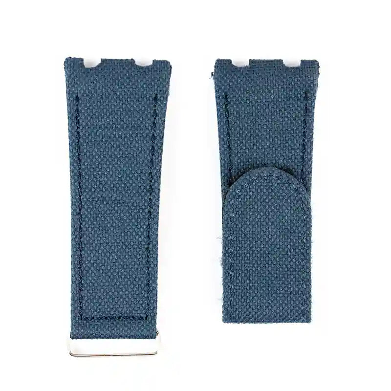 Custom Navy Blue Nylon Strap for AP Royal Oak Offshore 44