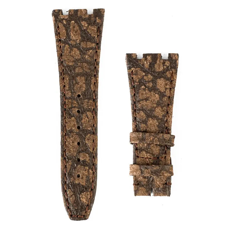 Custom safari giraffe strap for AP Royal Oak 15300