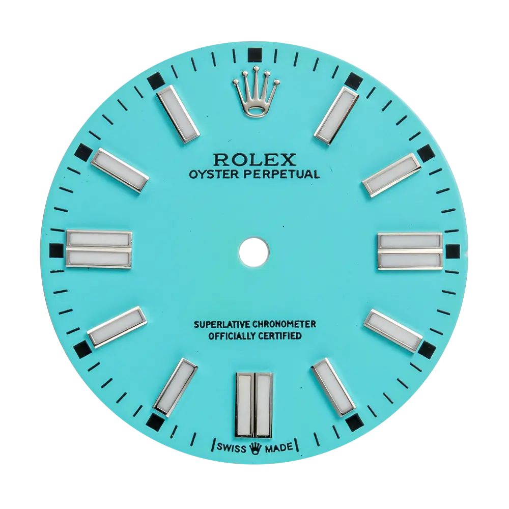 Custom 'Tiffany' Blue Dial for Oyster Perpetual 36