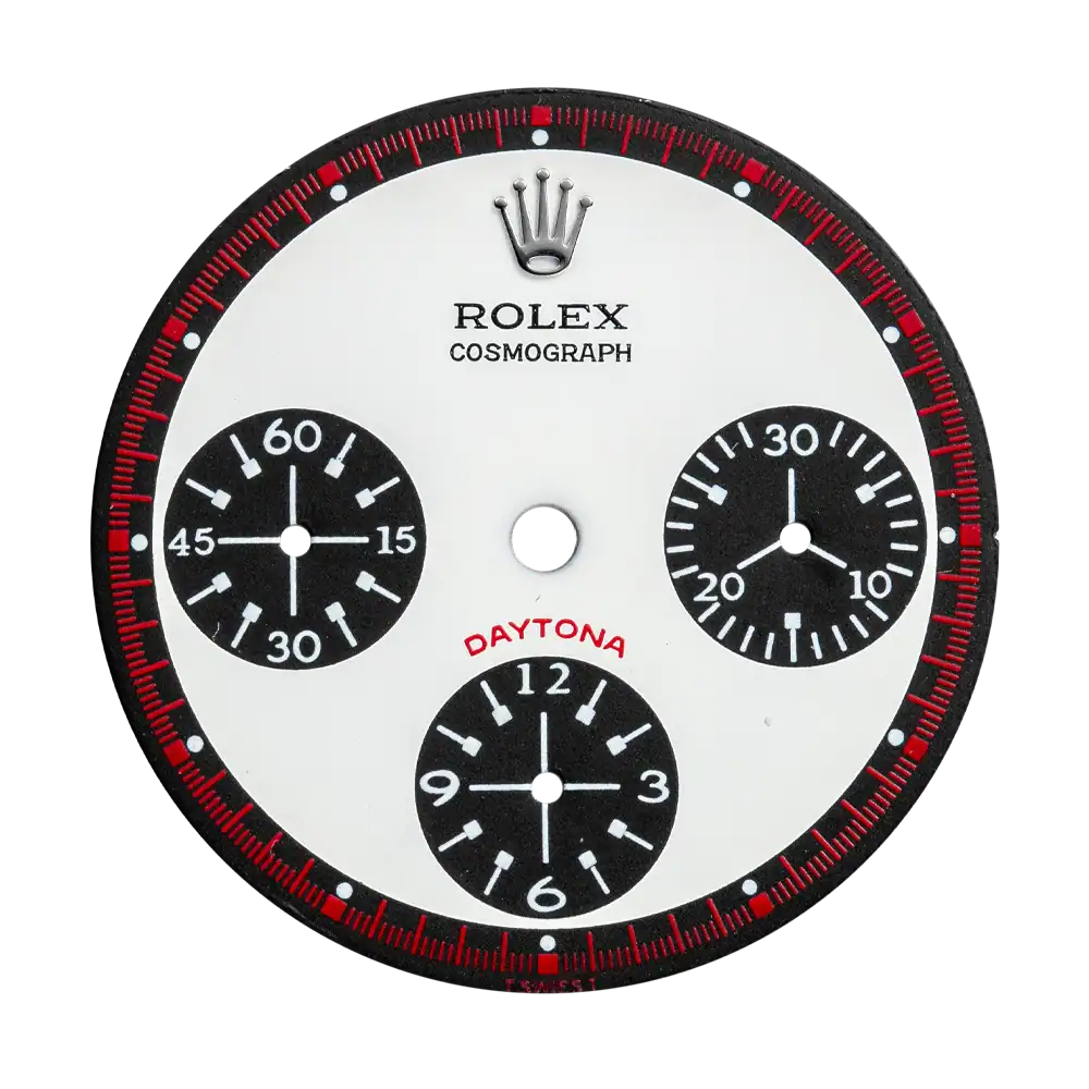 Custom White/Black Dial for Rolex Daytona