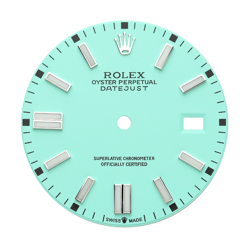 Custom Tiffany Blue Dial for Rolex Datejust 41