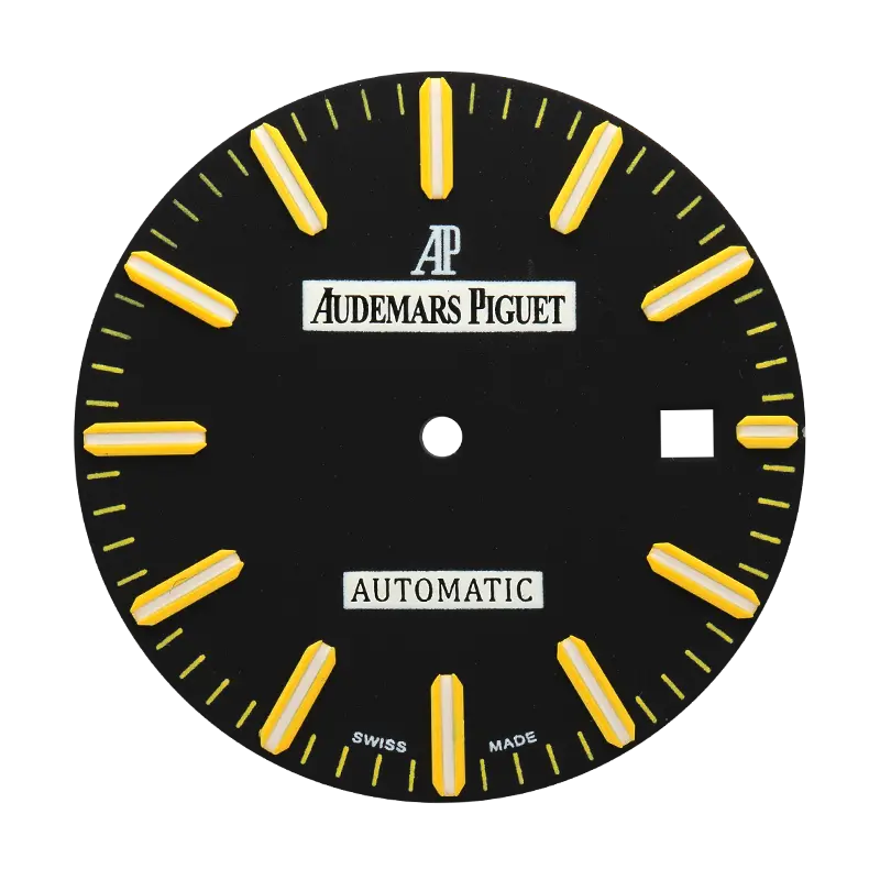 Custom Black/Yellow Dial for AP Royal Oak 41