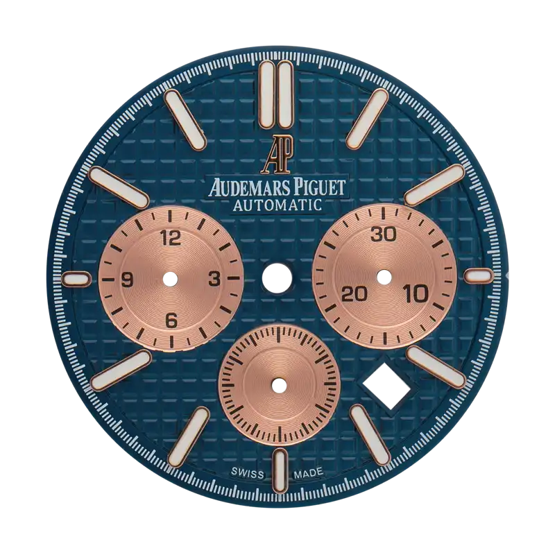 Custom Blue Dial for AP Royal Oak Chrono 41