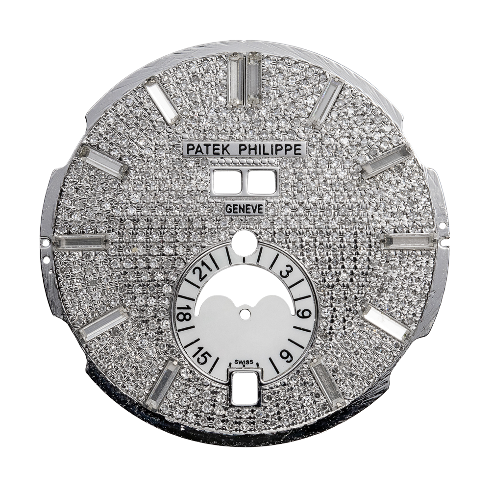 Custom Diamond Set Dial for Patek Philippe Nautilus 5726