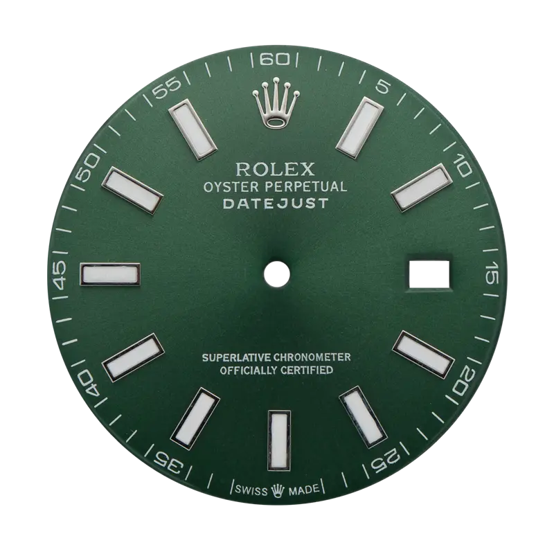 Custom Green dial for Rolex Datejust 41