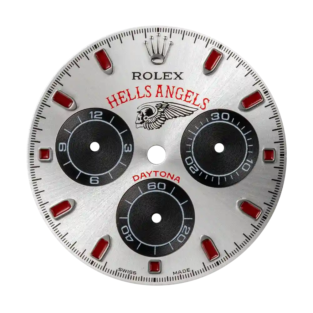 Custom Grey Hells Angels Dial for Rolex Daytona
