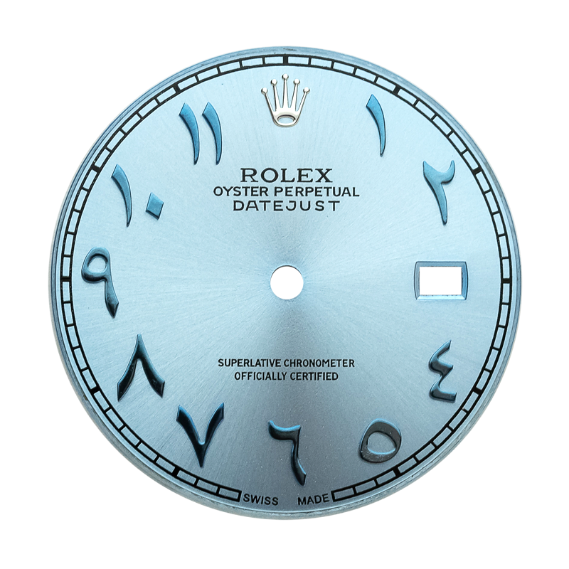 Ice blue rolex datejust discount