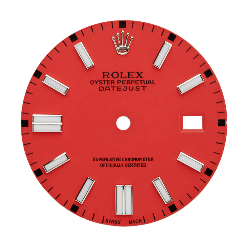 Custom Red Dial for Rolex Datejust 41