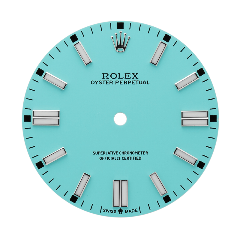 Rolex oyster perpetual turquoise 41mm online