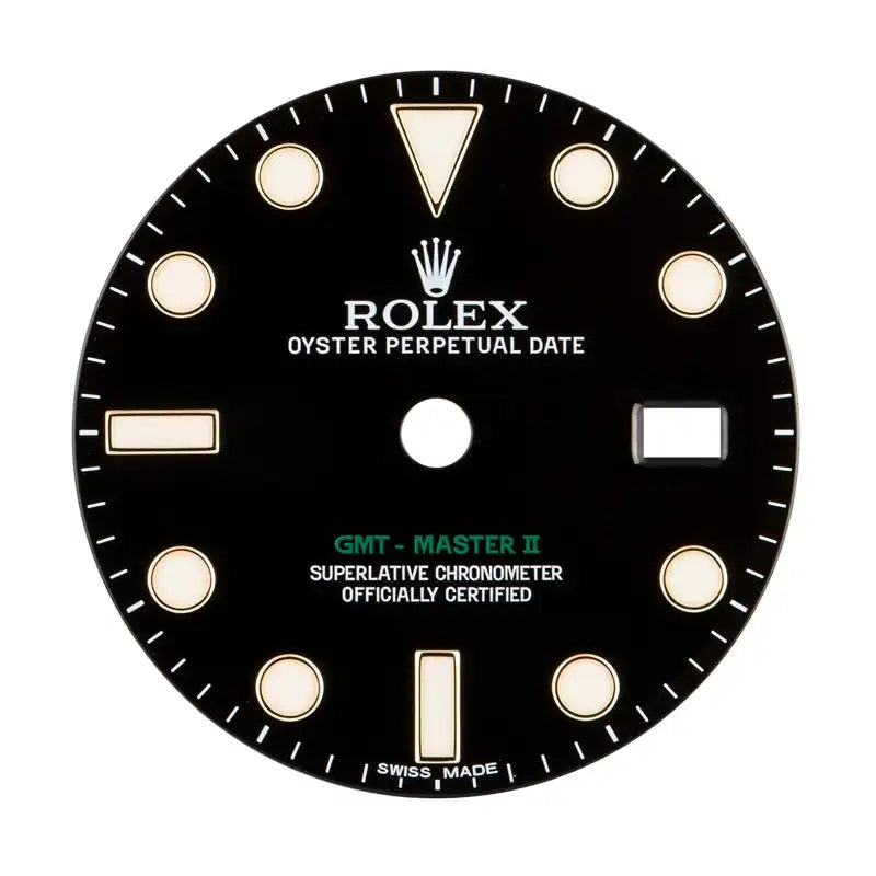 Factory Black/Gold Dial for Rolex GMT-Master II