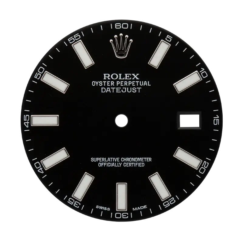 Factory Black dial for Rolex Datejust 41