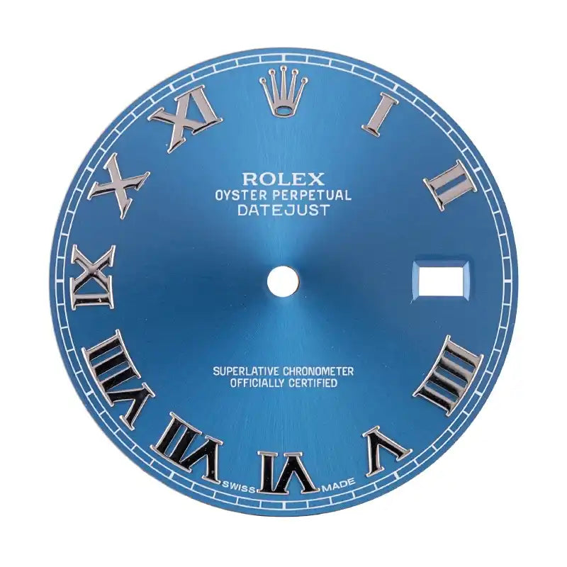 Factory Blue/Roman Dial for Rolex Datejust 41