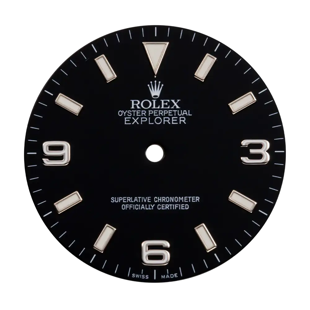 Factory Black Dial for Rolex Explorer 40 Luxury Upgrade Now