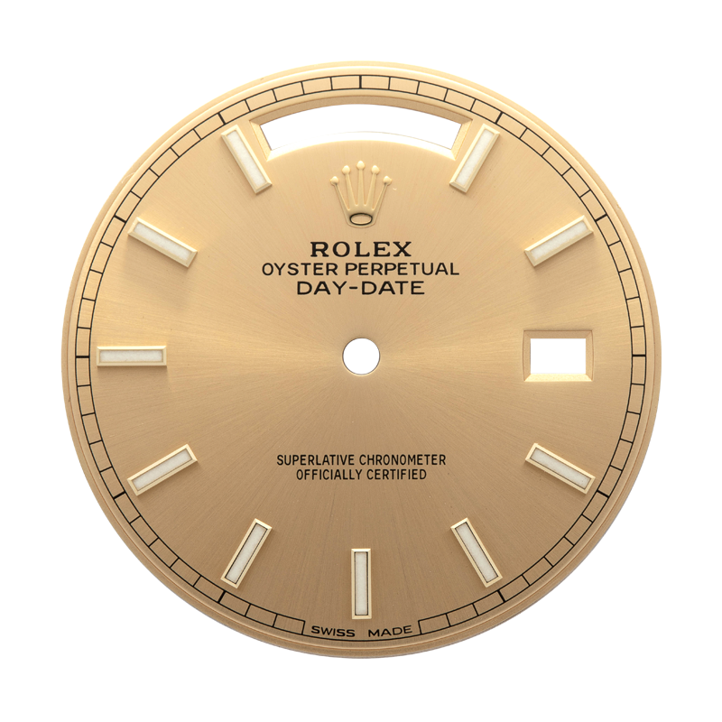 Factory Champagne Dial for Rolex Day-Date 40