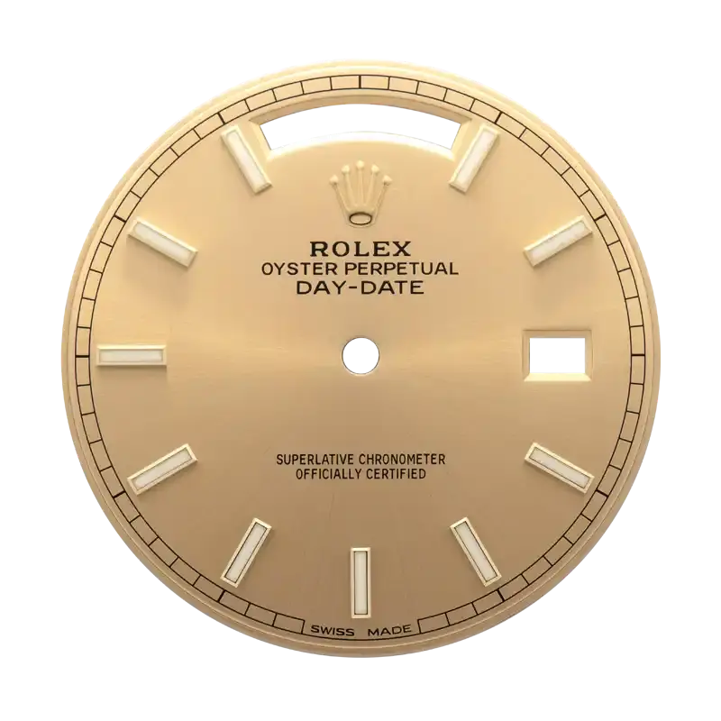 Factory Champagne/Index Dial for Rolex Day-Date 40