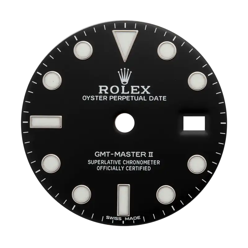 Factory Black Dial for Rolex GMT-Master II Batman