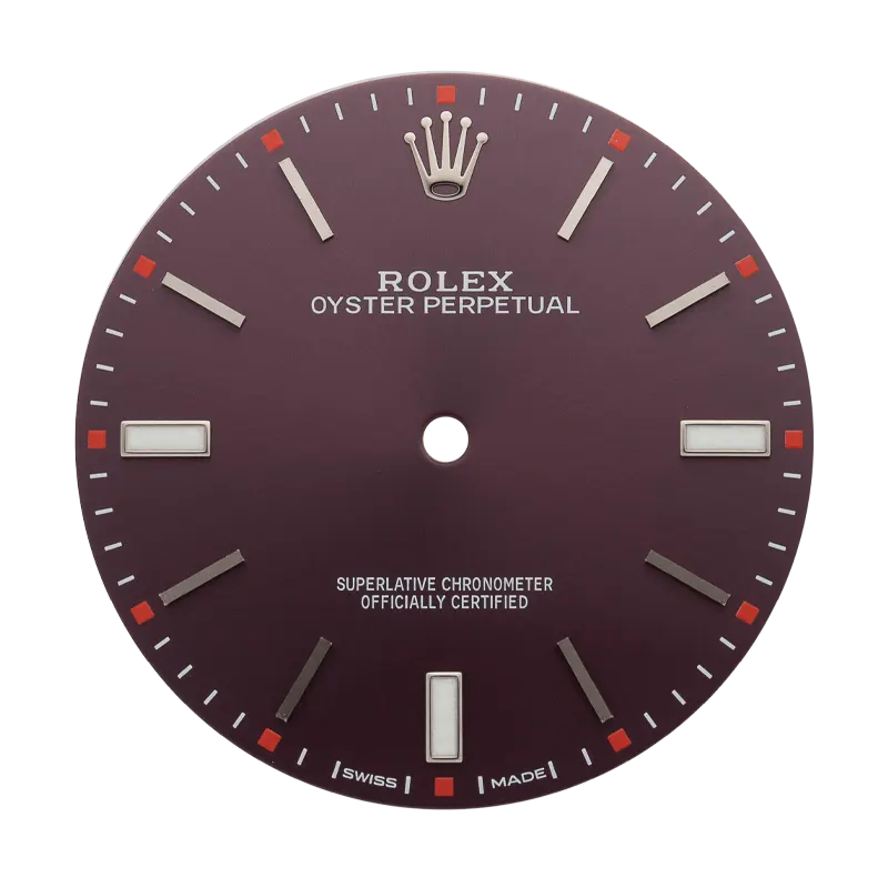 Factory Grape Dial for Rolex Oyster Perpetual 39