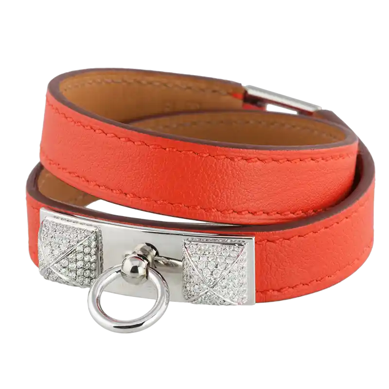 Hermes Rivale Double Tour Bracelet
