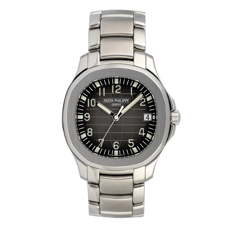 Full view of Patek Philippe Aquanaut Date Steel Bracelet Watch 51671A