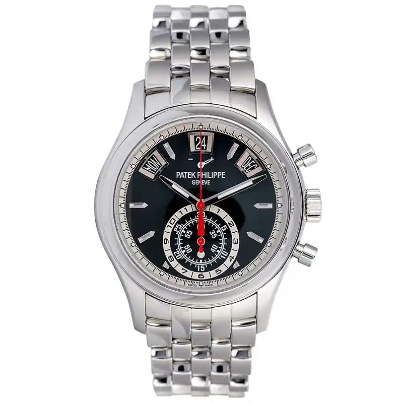 Full view - PP Complications Steel Ebony Black Opaline Dial 5960/1A-010