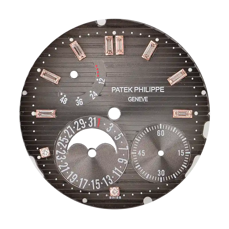 Patek Philippe Nautilus 5712 Gray/Diamonds Custom Dial