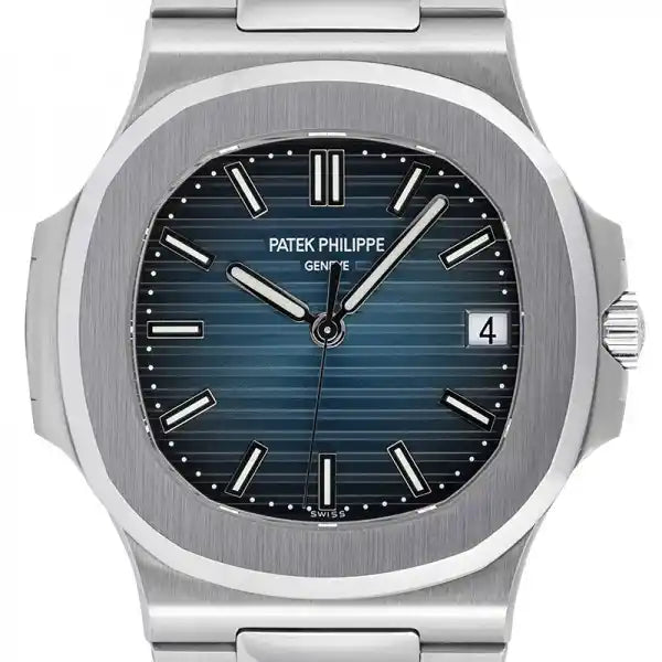 Close up - Patek Philippe Nautilus Stainless Steel Blue Dial 5711/1A-010