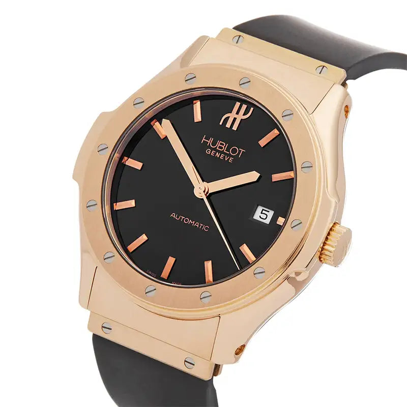 Side view - Pre-Owned Hublot Classic Fusion Rose Gold 1915.8