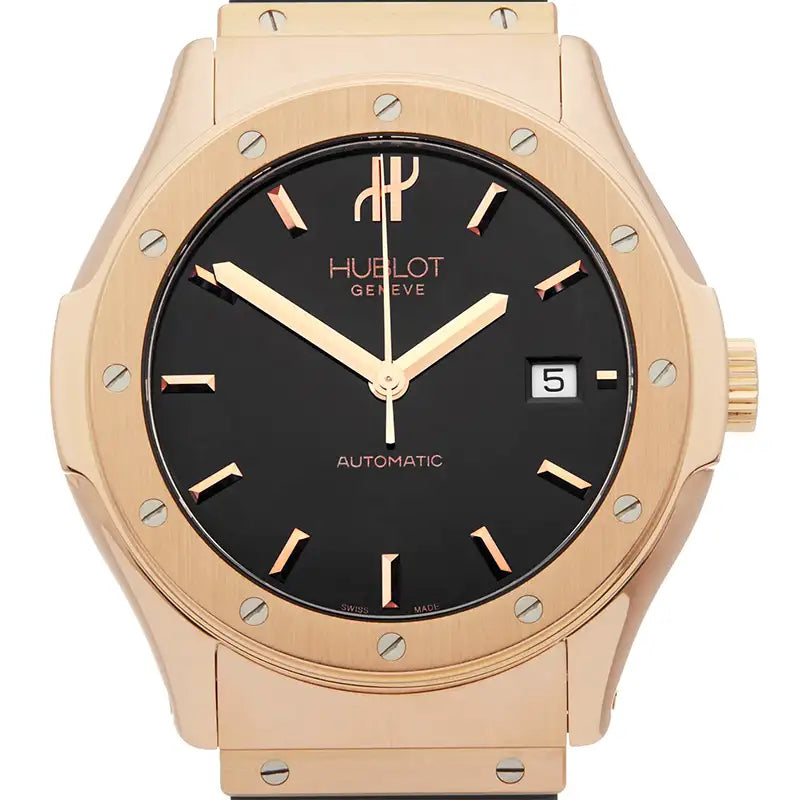 Close up - Pre-Owned Hublot Classic Fusion Rose Gold 1915.8