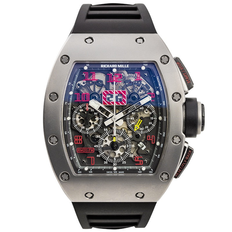 Richard Mille RM 011 Sandblast Automatic Flyback Chronograph Felipe Massa