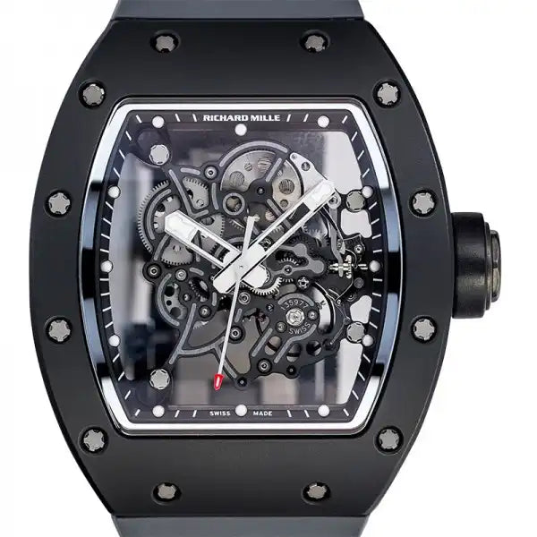 Close up - Richard Mille RM 055 Bubba Watson Black Edition