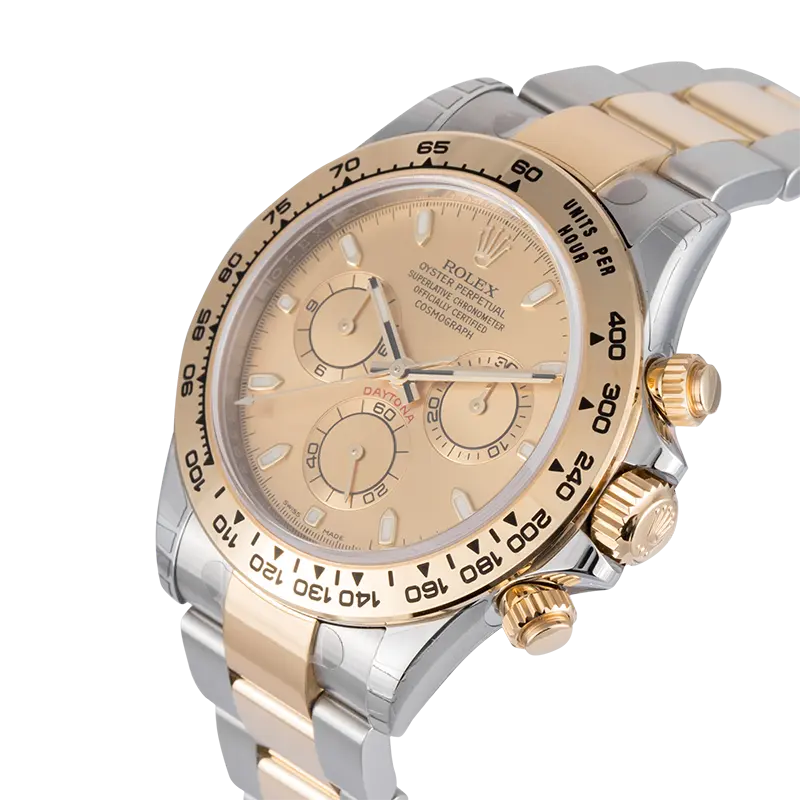 Side view of Rolex Daytona 116503 with oyster bracelet
