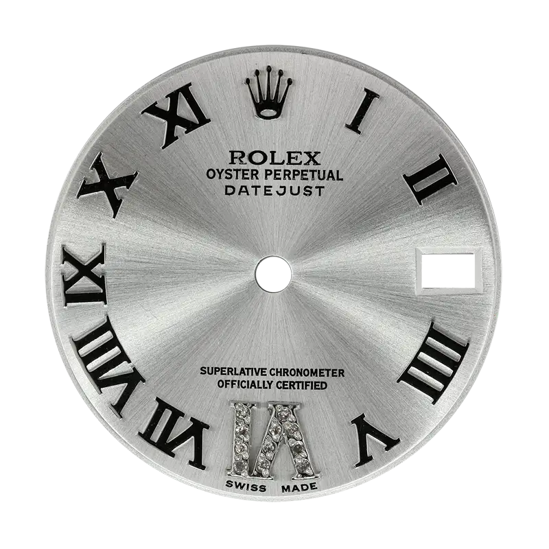 Rolex DateJust 31mm Steel/Roman Numerals Custom Dial