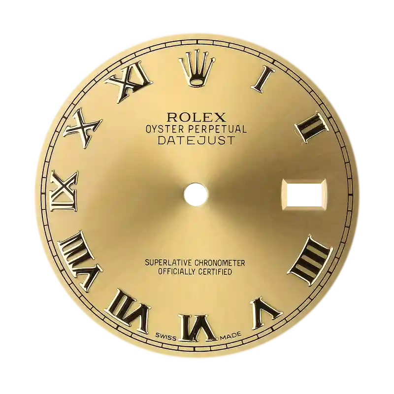 Rolex DateJust 36mm Gold Original Factory Dial