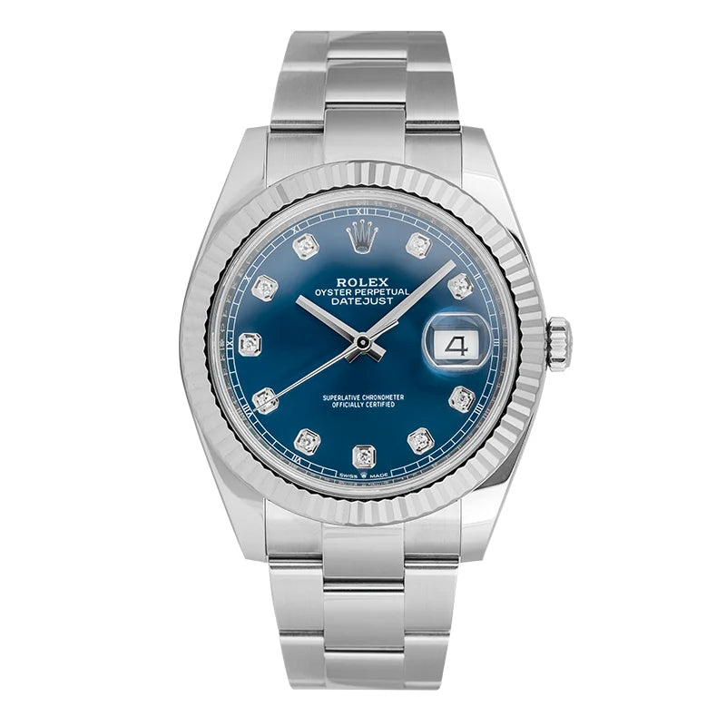 Full view of Rolex Datejust 41 Stainless Steel 126334