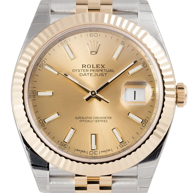 Rolex DateJust II 41 Steel and Yellow Gold Jubilee 126333