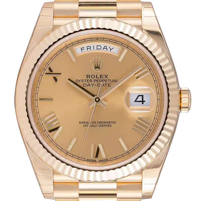 Rolex Day-Date 40 18ct Yellow Gold Champagne-colour Dial 228238