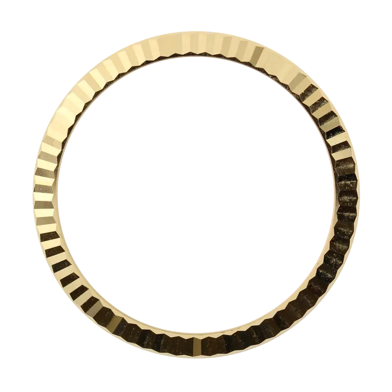 Rolex Day-Date / DateJust 36mm Yellow Gold Fluted Original Factory Bezel