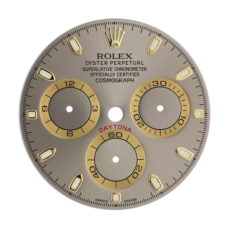Get Rolex Daytona Champagne with Index Original Factory Dial