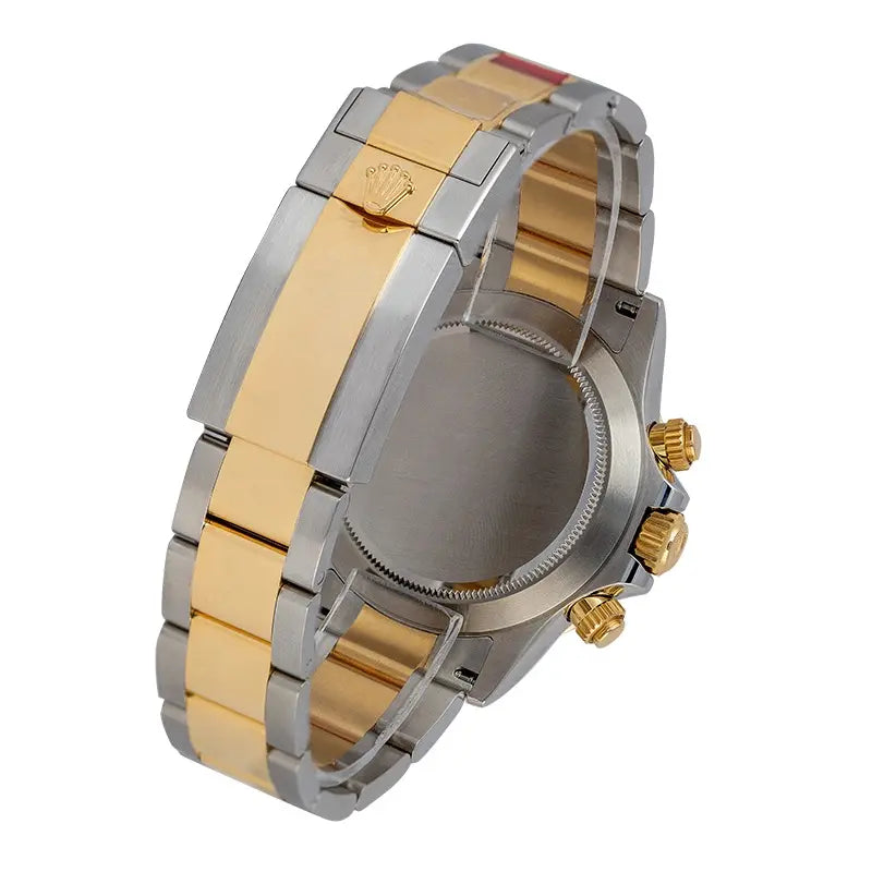Back view of Rolex Daytona 116503 oyster bracelet with an lock clasp
