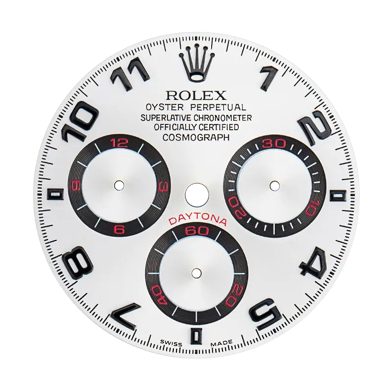 Rolex Daytona White Racing Original Factory Dial