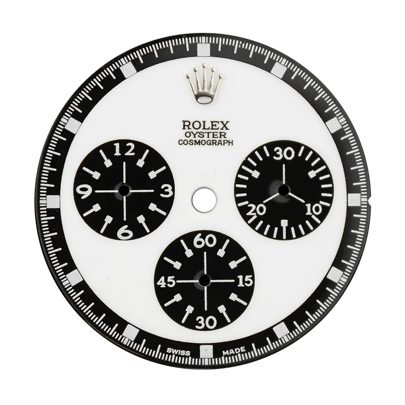 Rolex Daytona White/Black Custom Designed Dial 40mm