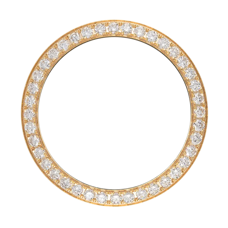 Rolex Daytona Yellow Gold Custom Bezel with Round Brilliant Diamonds