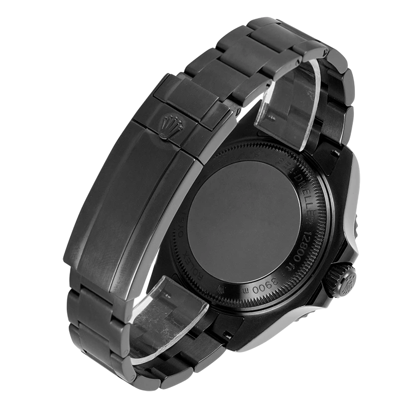 Back view - Rolex Deepsea Sea-Dweller Custom Black PVD 116660