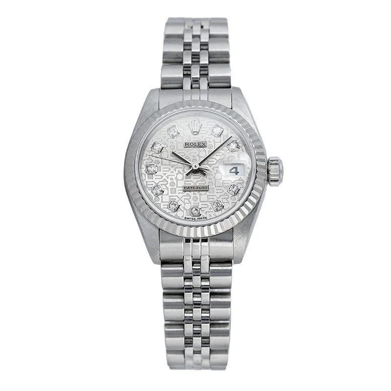 Full view - Rolex Lady Datejust 26mm Stainless Steel Jubilee 69174