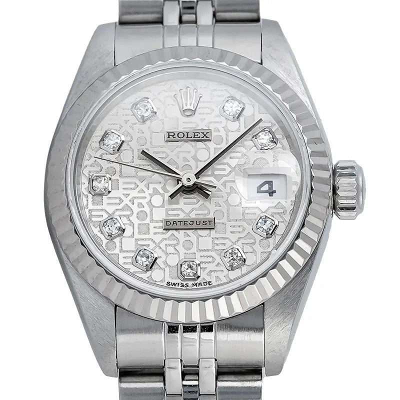 Close up - Rolex Lady Datejust 26mm Stainless Steel Jubilee 69174