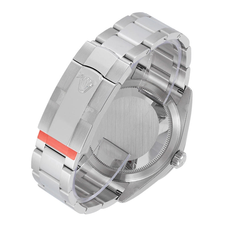 Back view - Rolex Sky-Dweller 904L Steel with Black Dial 326934