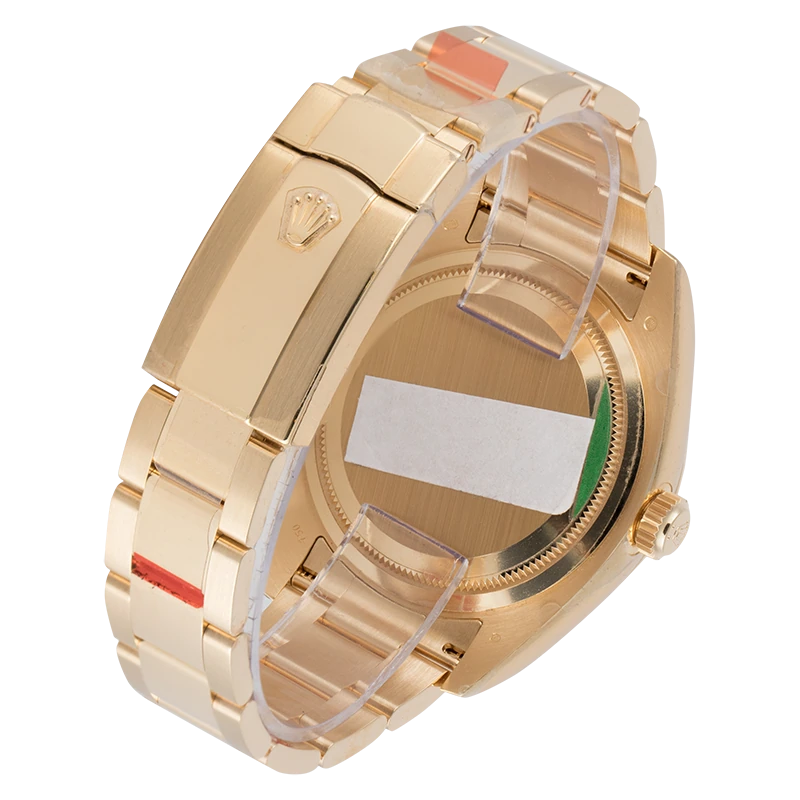 Back view - Rolex Sky-Dweller Yellow Gold Silver/Roman 326938