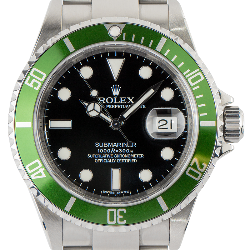 Rolex Submariner Date 16610LV "Kermit"